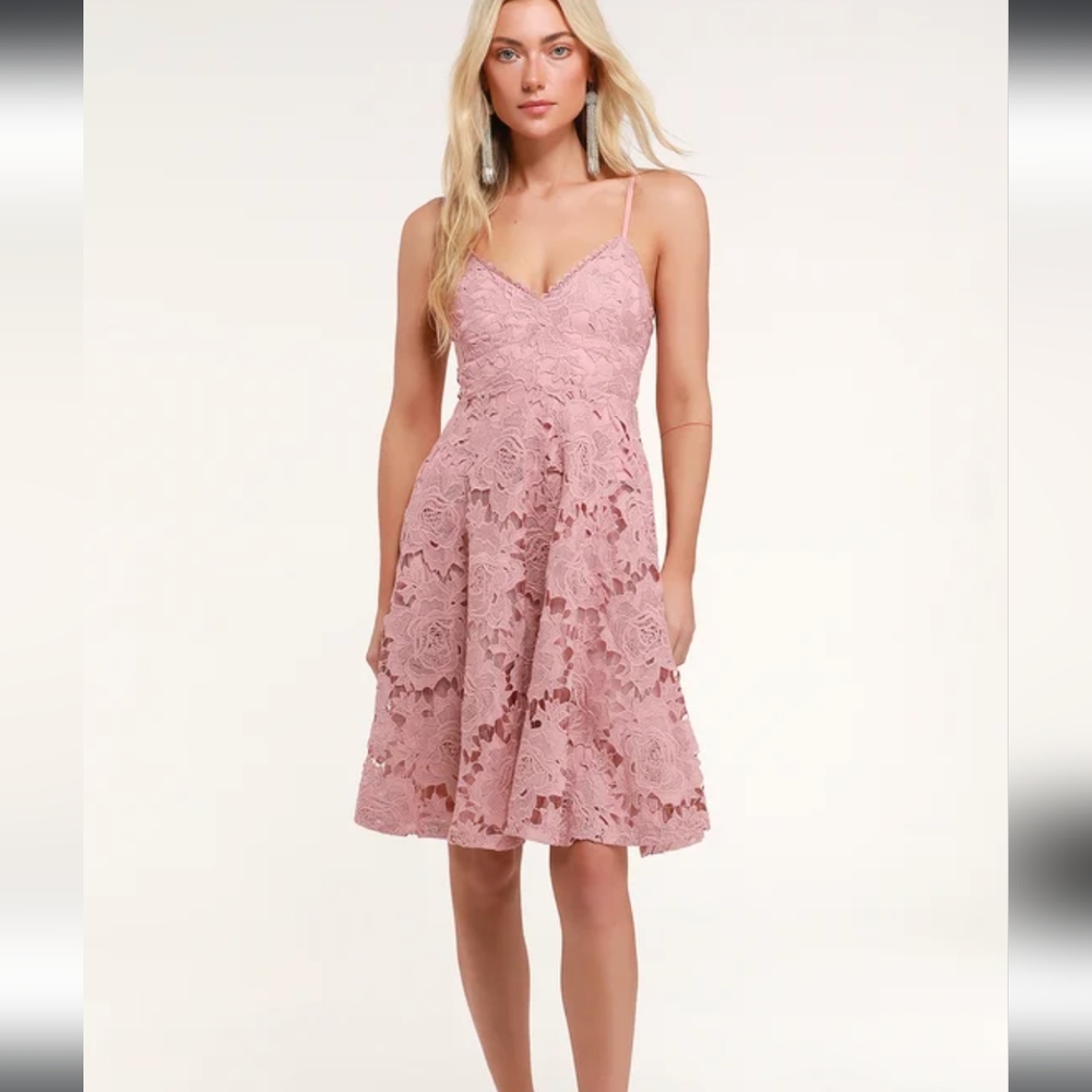 LULU'S  - Nora Lee White Sleeveless Lace Midi Dress With Pockets - Picture 3 of 13